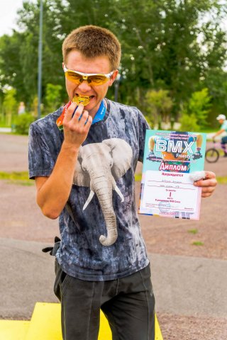 Первый Чемпионат РК по BMX cross 2 июля 2017 года